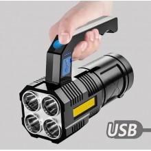 Фонарь Multifunction Lamp водонепроницаемый светильник для рыбалки Черный  ( V 2059 )
