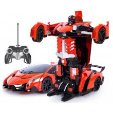 Машинка трансформер Радиоуправляемая Autobots Remote Control Car with Deformation Lamborghini Автобот Ламборджини с пультом Красная (586 V) Машинка трансформер Радиоуправляемая Autobots Remote Control Car with Deformation Lamborghini Автобот Ламборджини с пультом Красная (586 V)
