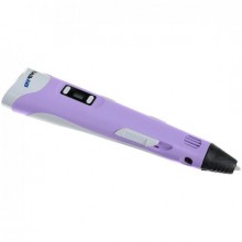  3Д ручка Smart 3D pen-2 с LCD дисплеем Рисование пластиком Фиолетовый  (493 V)
