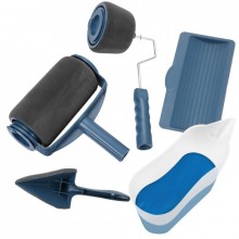 Комплект валиков Paint Roller Pro Универсальный с резервуаром для покраски различных поверхностей Синий (740 V) Комплект валиков Paint Roller Pro Универсальный с резервуаром для покраски различных поверхностей Синий (740 V)