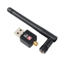 Антена Wi-Fi  Адаптер 802.IIN 600Mbps USB Черный ( 0647 )