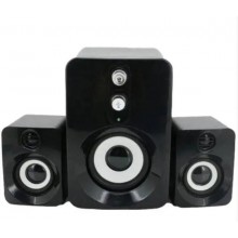 Компьютерные колонки FT-10 Speaker 2.1 USB для ПК с мощным Сабвуфером Черный (V 2405) Компьютерные колонки FT-10 Speaker 2.1 USB для ПК с мощным Сабвуфером Черный (V 2405)