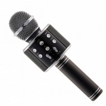 Караоке микрофон Беспроводной FanMusic WS-858 Original с динамиком Bluetooth USB Black (396 V) Караоке микрофон Беспроводной FanMusic WS-858 Original с динамиком Bluetooth USB Black (396 V)