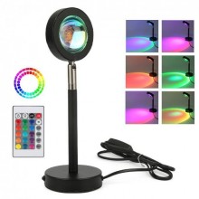 Проекционная лампа ALLS Sunset Lamp RGB c пультом ДУ с проекцией заката ночник ( V 1358 ) Проекционная лампа ALLS Sunset Lamp RGB c пультом ДУ с проекцией заката ночник ( V 1358 )