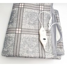 Электропростынь ELECTRIC BLANKET 120х150 см 2 режима нагрева 80 Вт Серая клетка (1256) Электропростынь ELECTRIC BLANKET 120х150 см 2 режима нагрева 80 Вт Серая клетка (1256)