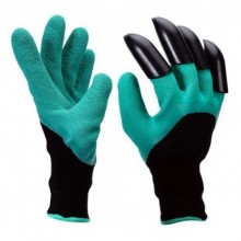 Перчатки садовые с когтями Garden Gloves для сада и огорода (375 V)