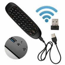 Пульт + беспроводная мышь + клавиатура AIR MOUSE 2.4G с гироскопом и аккумулятором (V 1571 ) Пульт + беспроводная мышь + клавиатура AIR MOUSE 2.4G с гироскопом и аккумулятором (V 1571 )