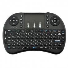 Мини клавиатура QWERTY touch беспроводная с сенсорным тачпадом подходит для Smart TV (611 V) Мини клавиатура QWERTY touch беспроводная с сенсорным тачпадом подходит для Smart TV (611 V)