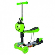 Самокат Беговел Каталка Itrike Scooter MAXI 3в1трехколесный детский от 2-х лет Зеленый (696 V) Самокат Беговел Каталка Itrike Scooter MAXI 3в1трехколесный детский от 2-х лет Зеленый (696 V)