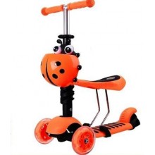 Самокат Беговел Каталка Itrike Scooter MAXI 3в1трехколесный детский от 2-х лет Оранжевый (698 V) Самокат Беговел Каталка Itrike Scooter MAXI 3в1трехколесный детский от 2-х лет Оранжевый (698 V)