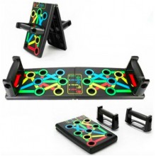 Доска для отжиманий Rack Board Black Push Up  с упорами для разных хватов для мужчин и женщин ( V  0842 )