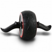 Колесо для мышц пресса Profi MS 2211  с возвратным механизмом Черное  (656 V)