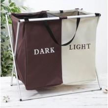 Корзина для белья LIGHT&DARK 61*35*57 СМ на 2 секции Раскладная ( 2020 ) Корзина для белья LIGHT&DARK 61*35*57 СМ на 2 секции Раскладная ( 2020 )